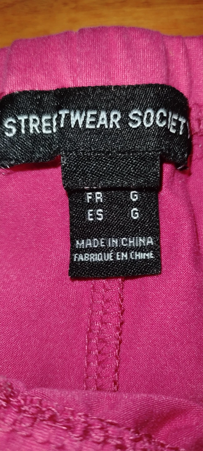 Streetwear Society Pink Shorts Size G - photo 3