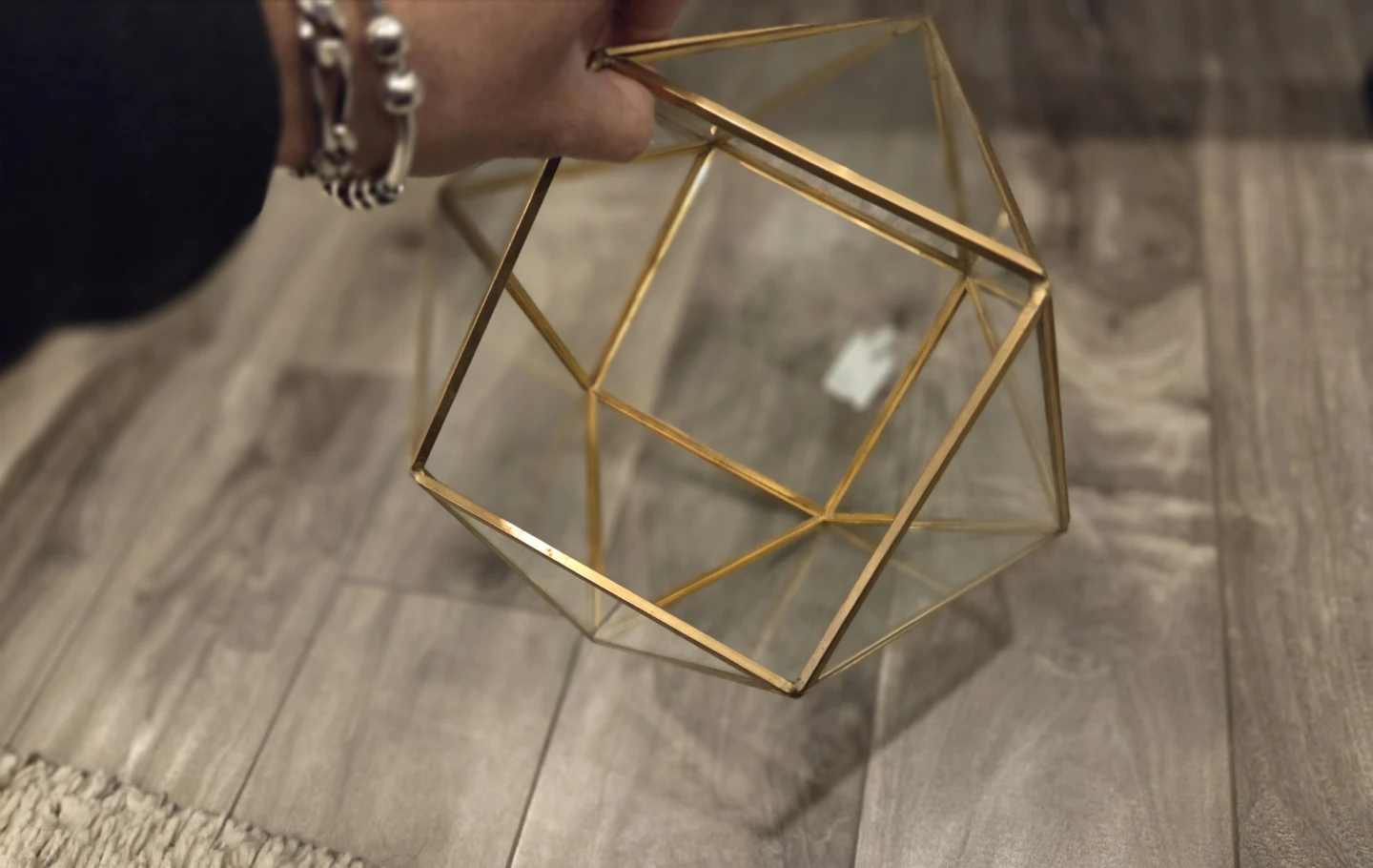 Geometric Glass Terrarium - photo 4