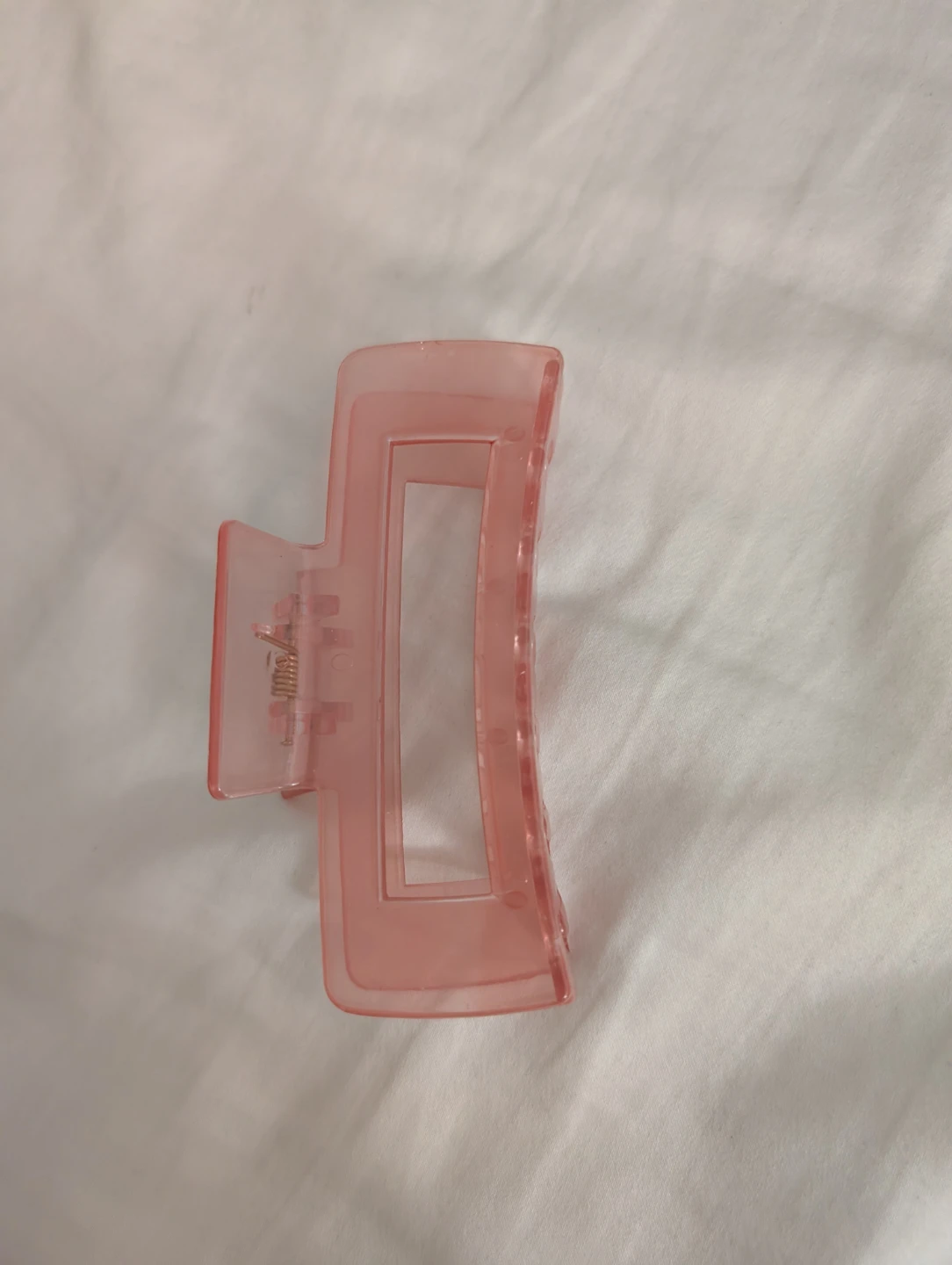 Pink Girly Hair Claw Clip
