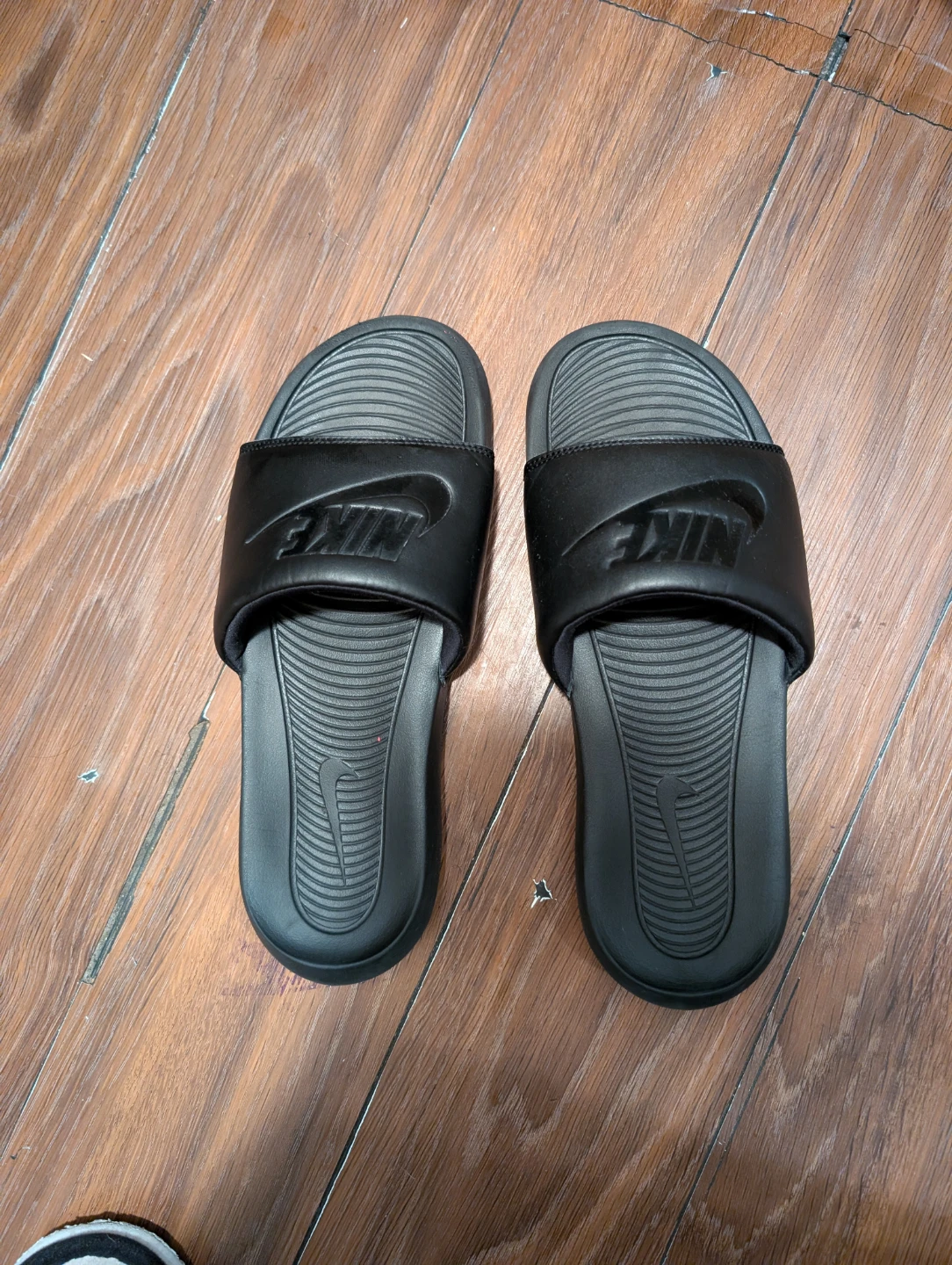 Nike Men's Kawa Shower Slides Black Size 12 - photo 2