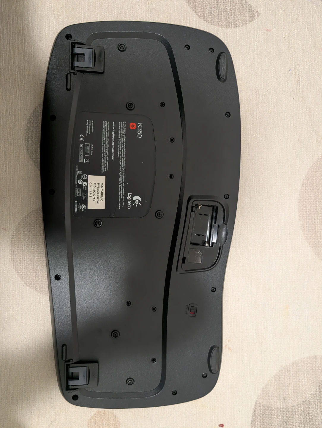 Logitech K350 Wireless Keyboard
