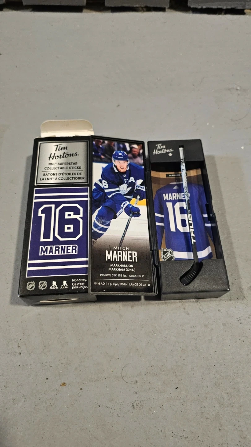Tim Hortons NHL Superstar Collectable Stick - Mitch Marner #16
