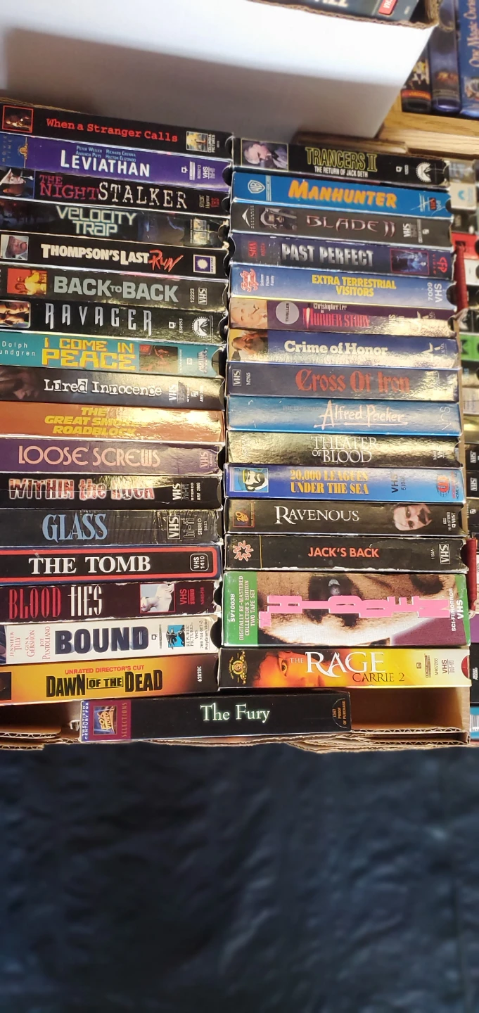 Massive VHS sale