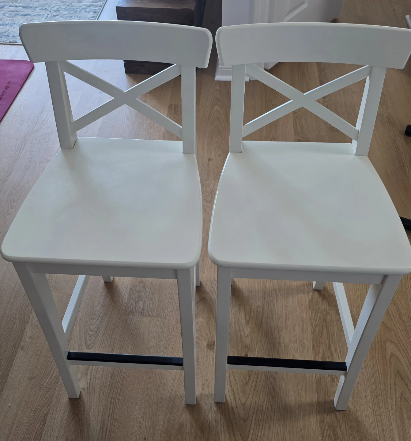 IKEA ROSENTORP bar stools - Set of 2
