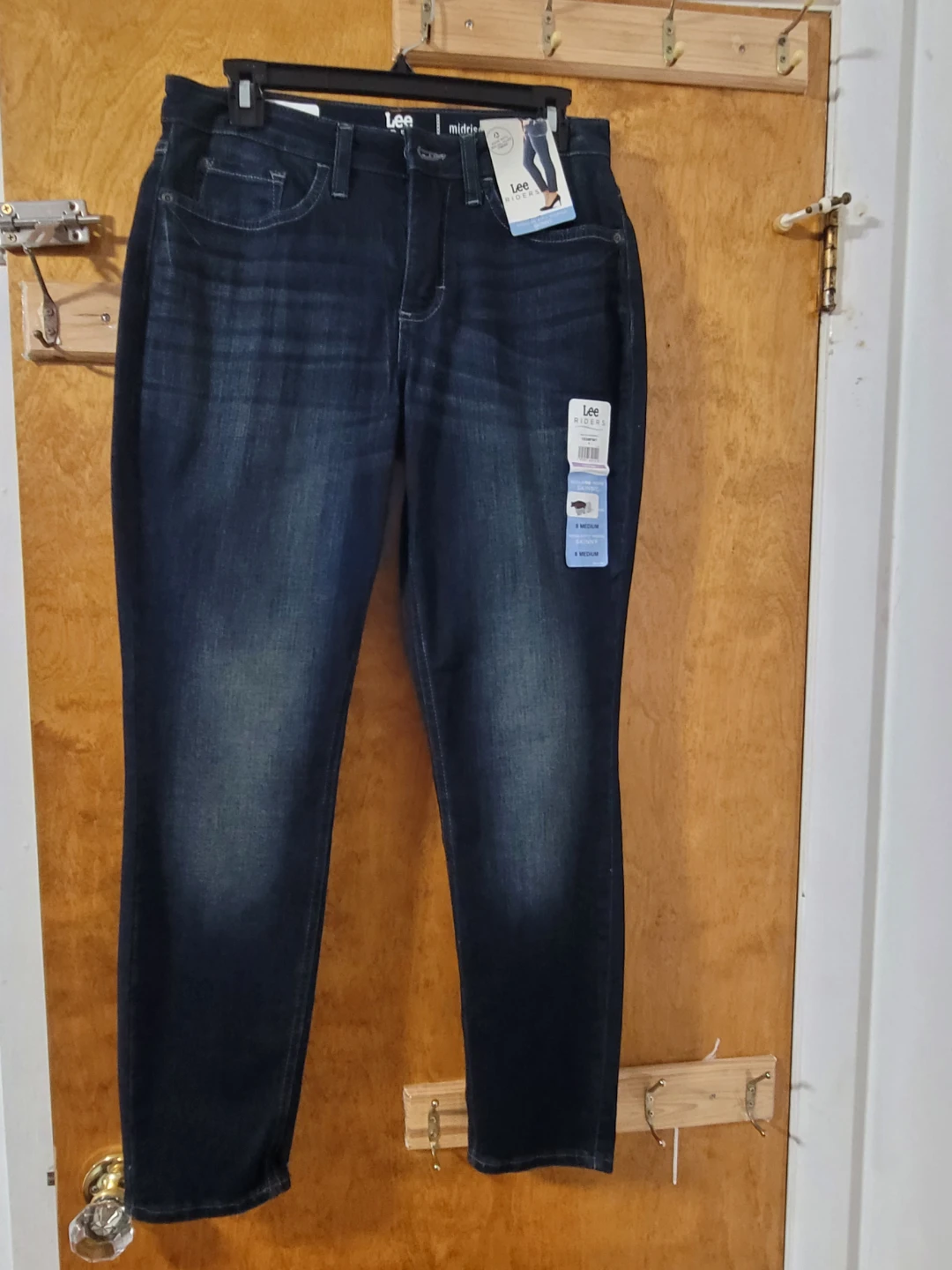 Lee Riders Midrise Skinny Jeans Women's Size 8 Medium - photo 4