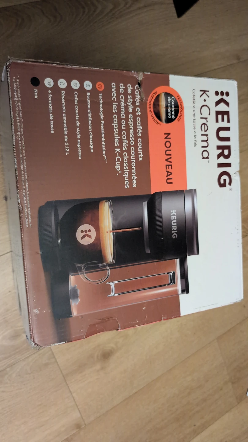 Keurig K-Crema Coffee Maker