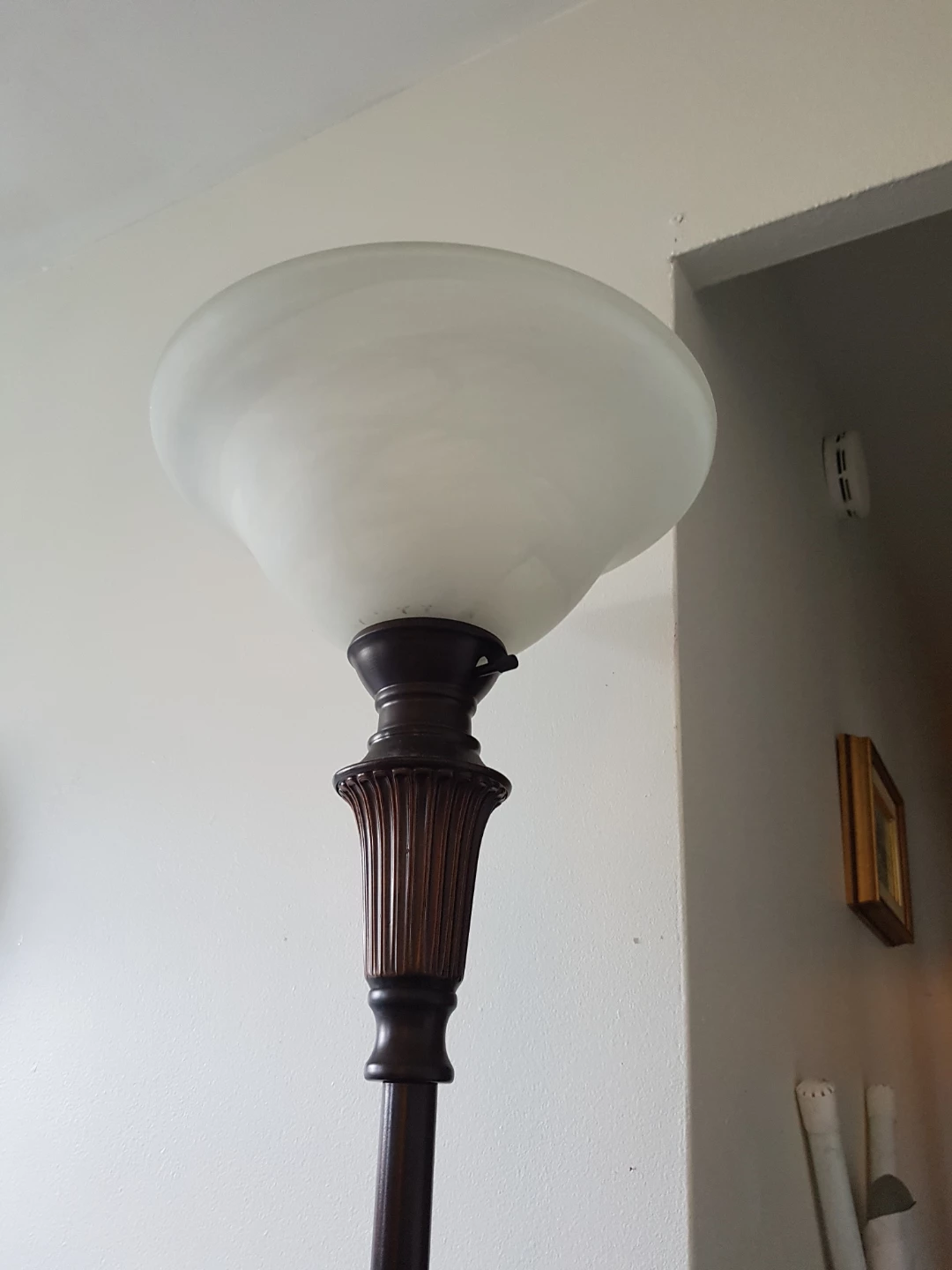 Floor Lamp with Frosted Shade - photo 2