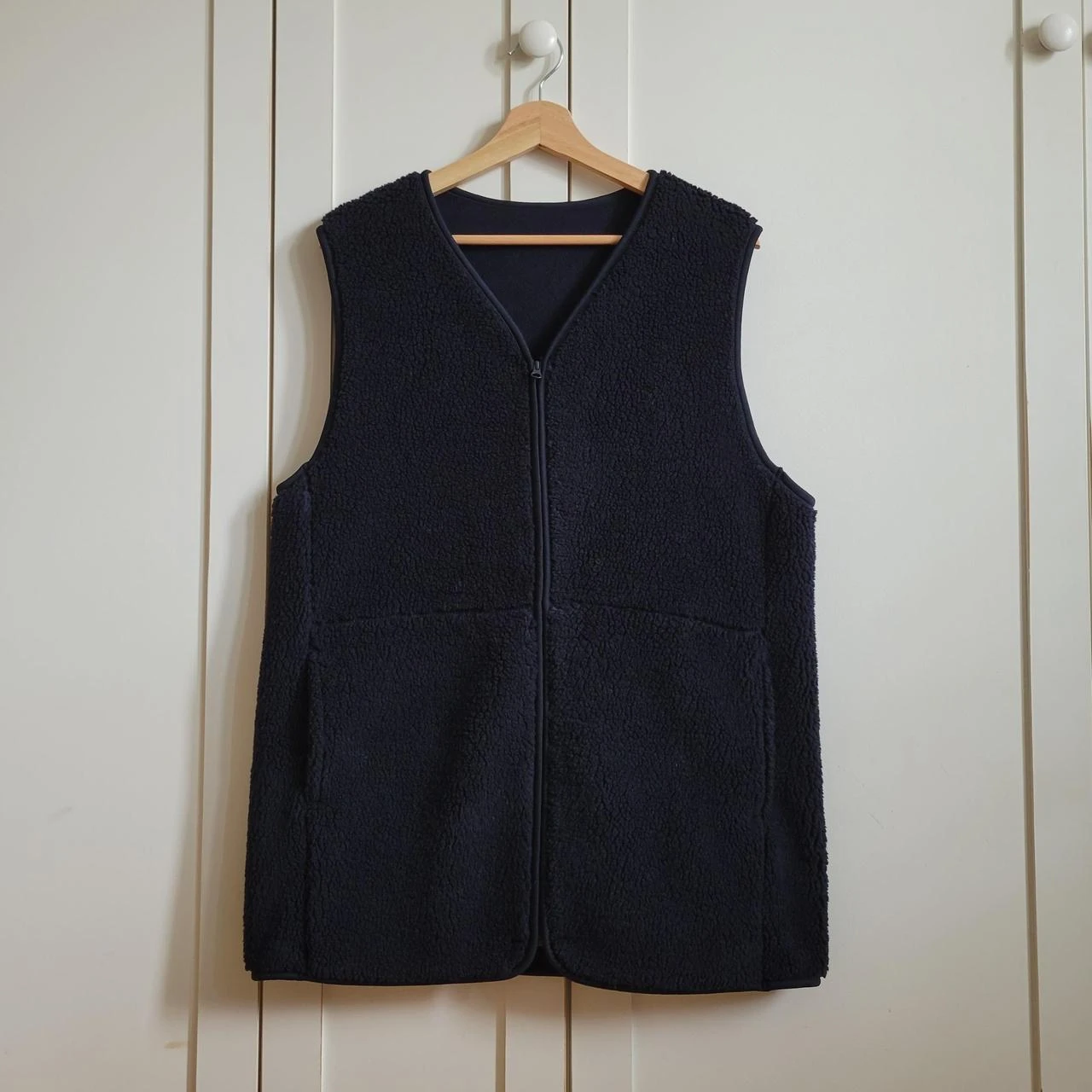 Muji fleece vest
