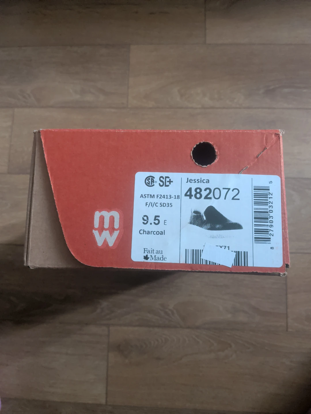 Mellow Walk Jessica Slip-On safety Shoes - Size 9.5 - photo 3