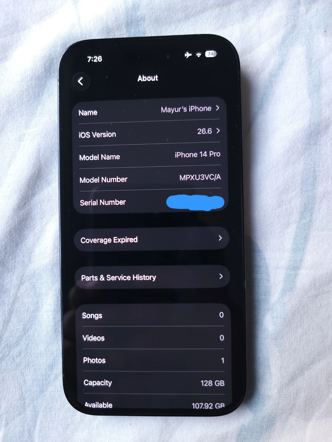 iPhone 14 Pro - 128GB (Space Black) - photo 3