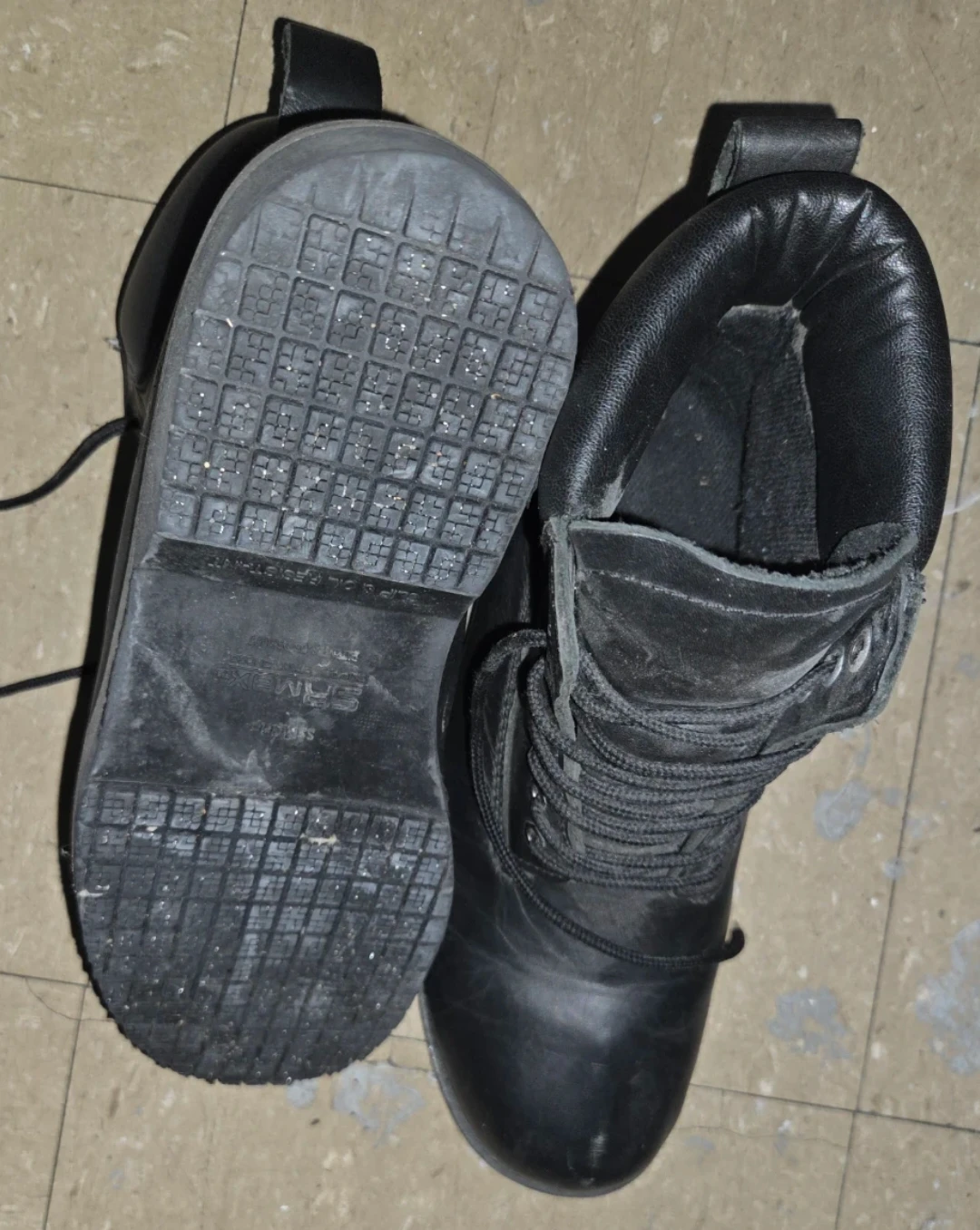 SR Max Black Leather Work Boots - photo 5