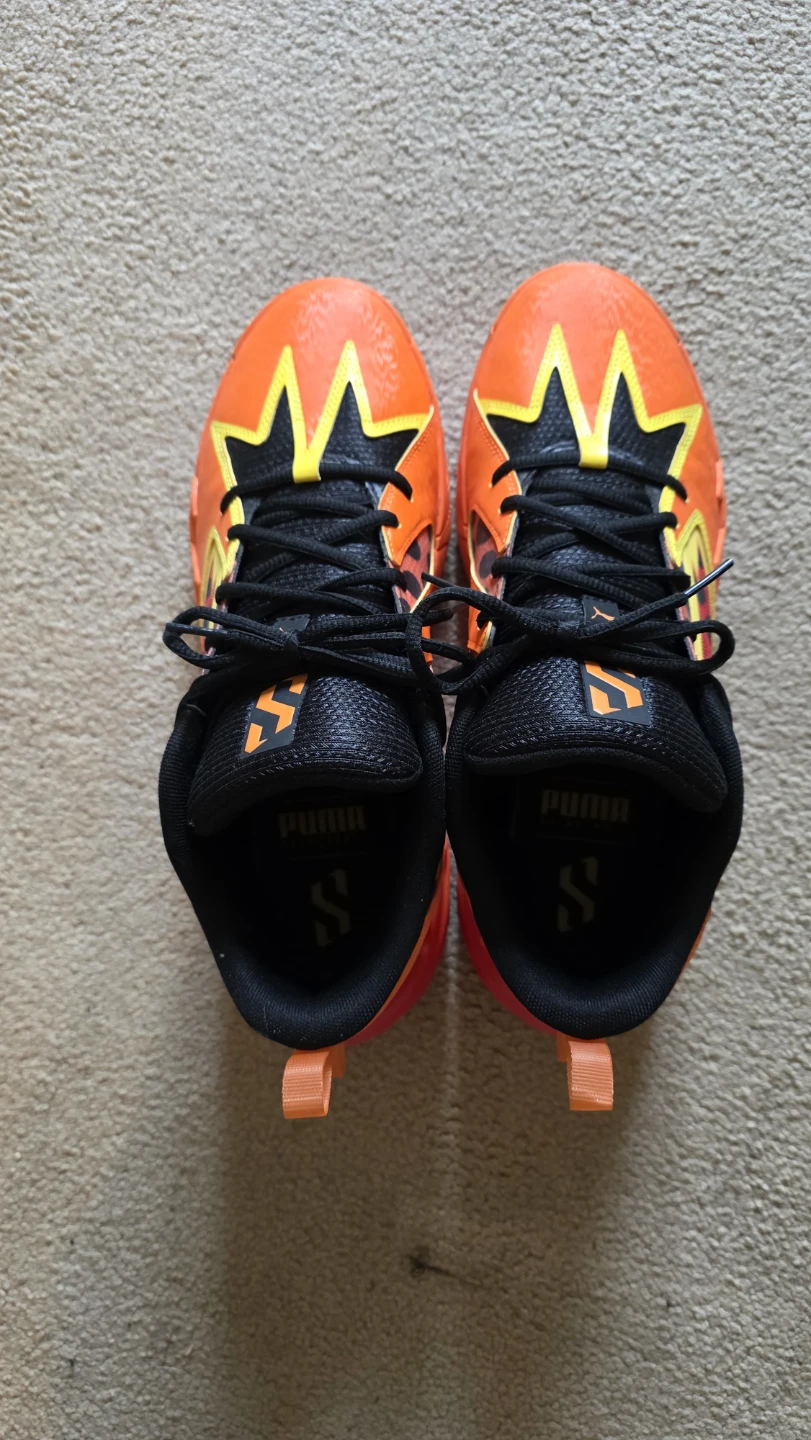 Puma Basketball Shoes Orange/Red/Yellow