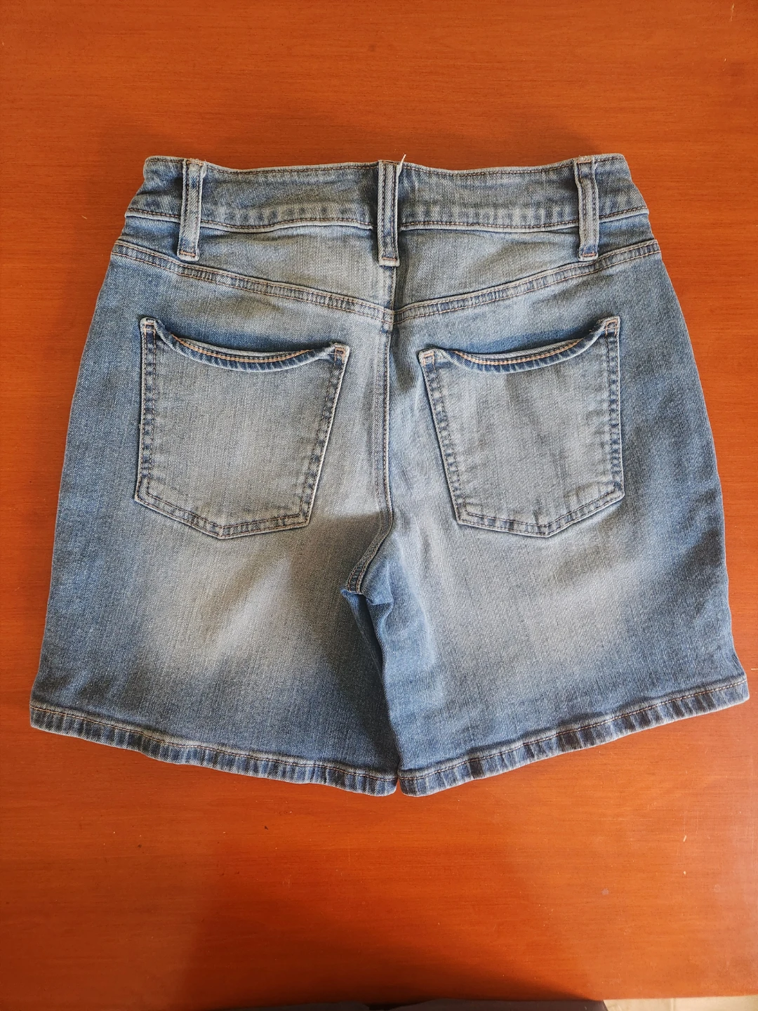Maurice Light Wash Denim Shorts - photo 3