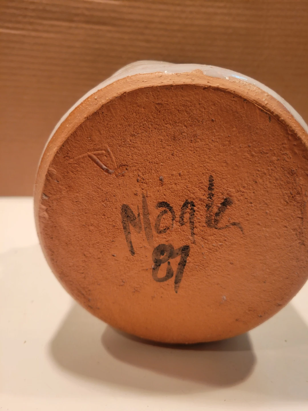 Pottery by Magle Vase 1987 Floral Design - photo 4