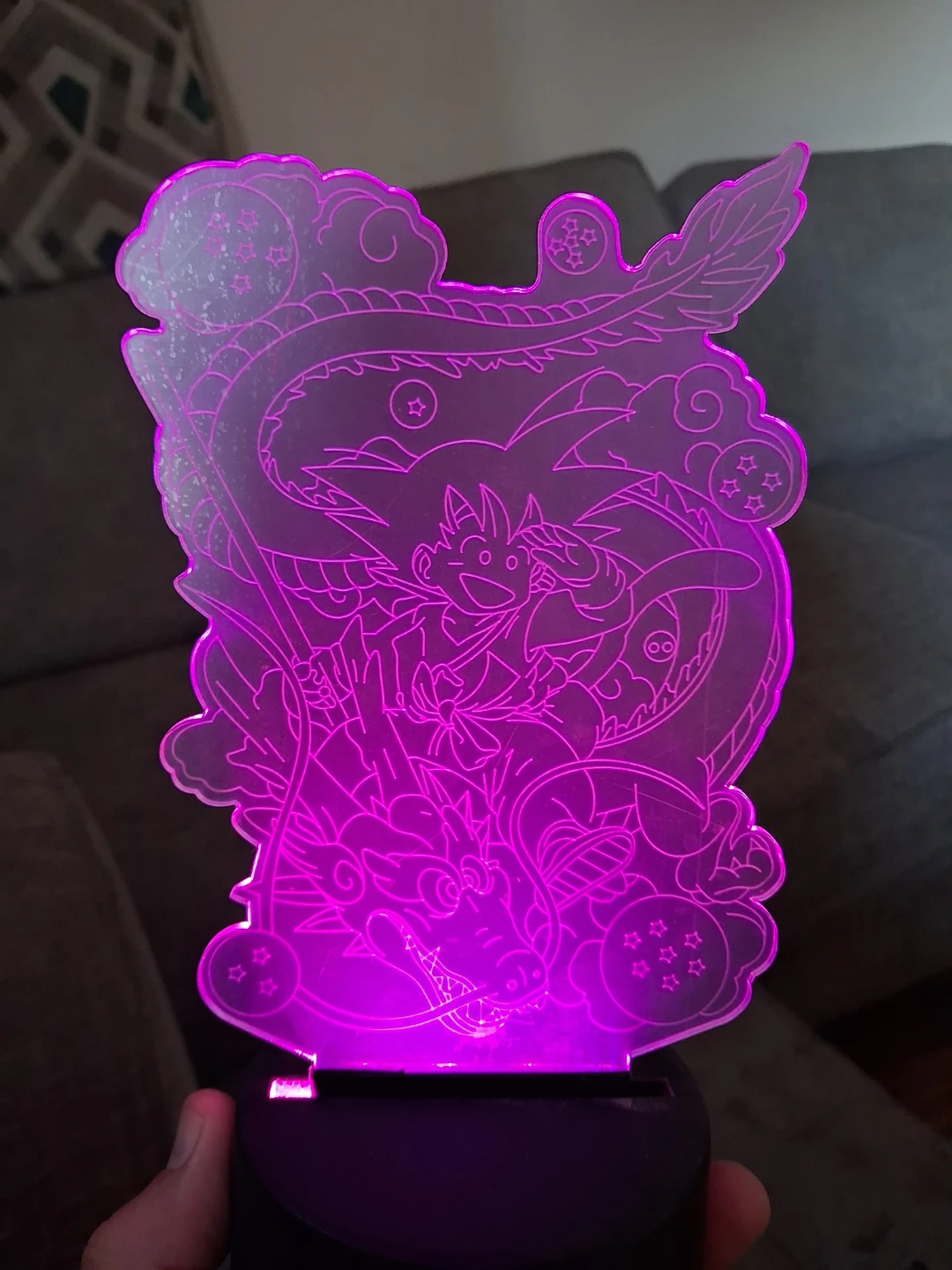 Dragon Ball Z Acrylic LED Lamp - photo 3