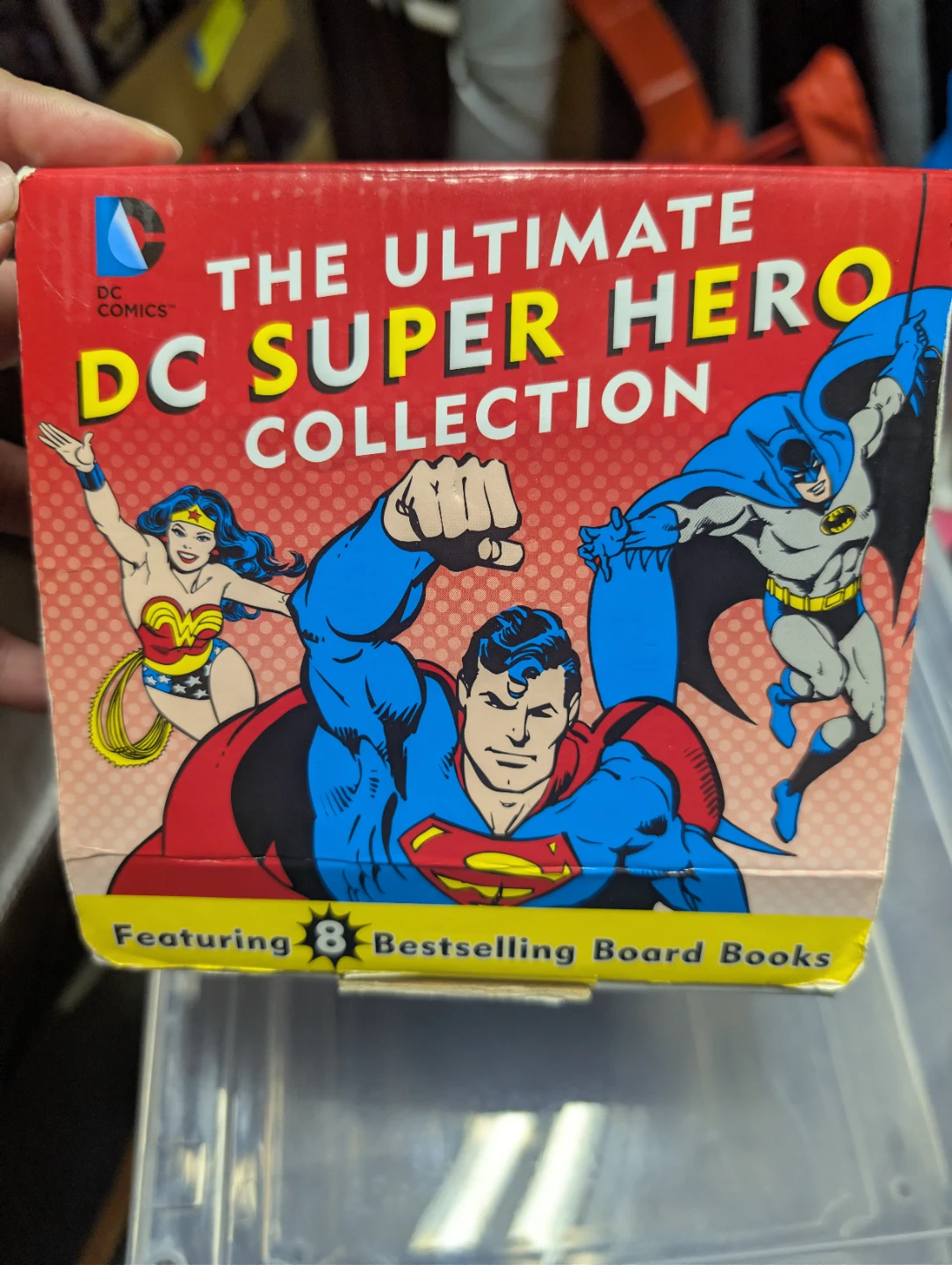 DC Super Hero Collection 8 Board Book Set