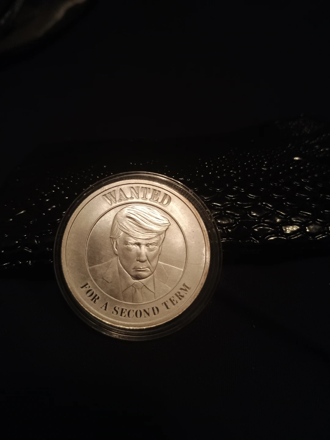 Donald Trump Wanted For A Second Term Silver Coin - photo 2