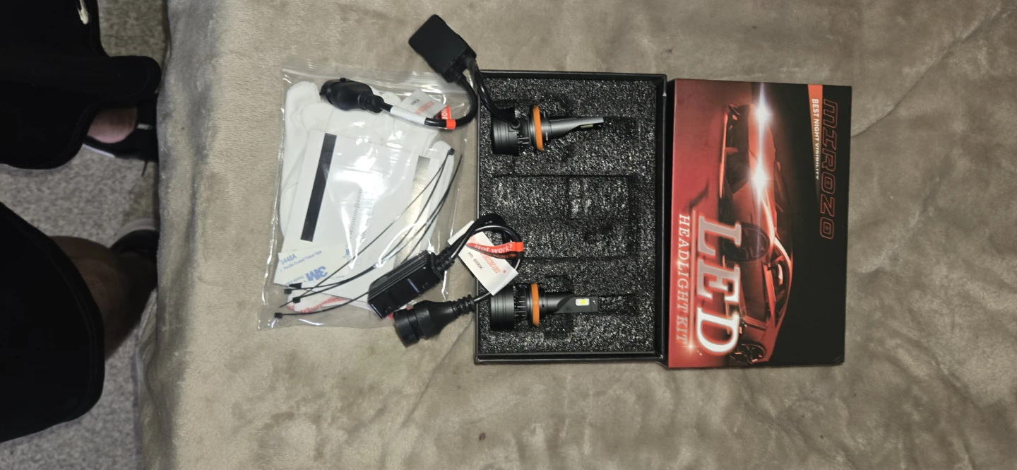 MTPOZO LED H11/H9 Headlight Bulbs