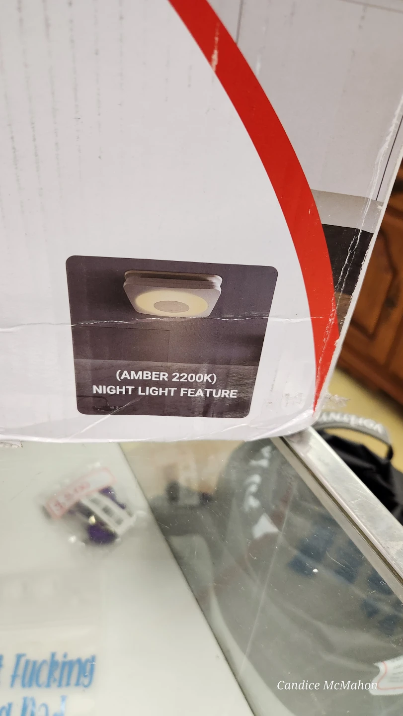 160CFM Bath Fan with Humidity Sensor, Night Light - photo 2