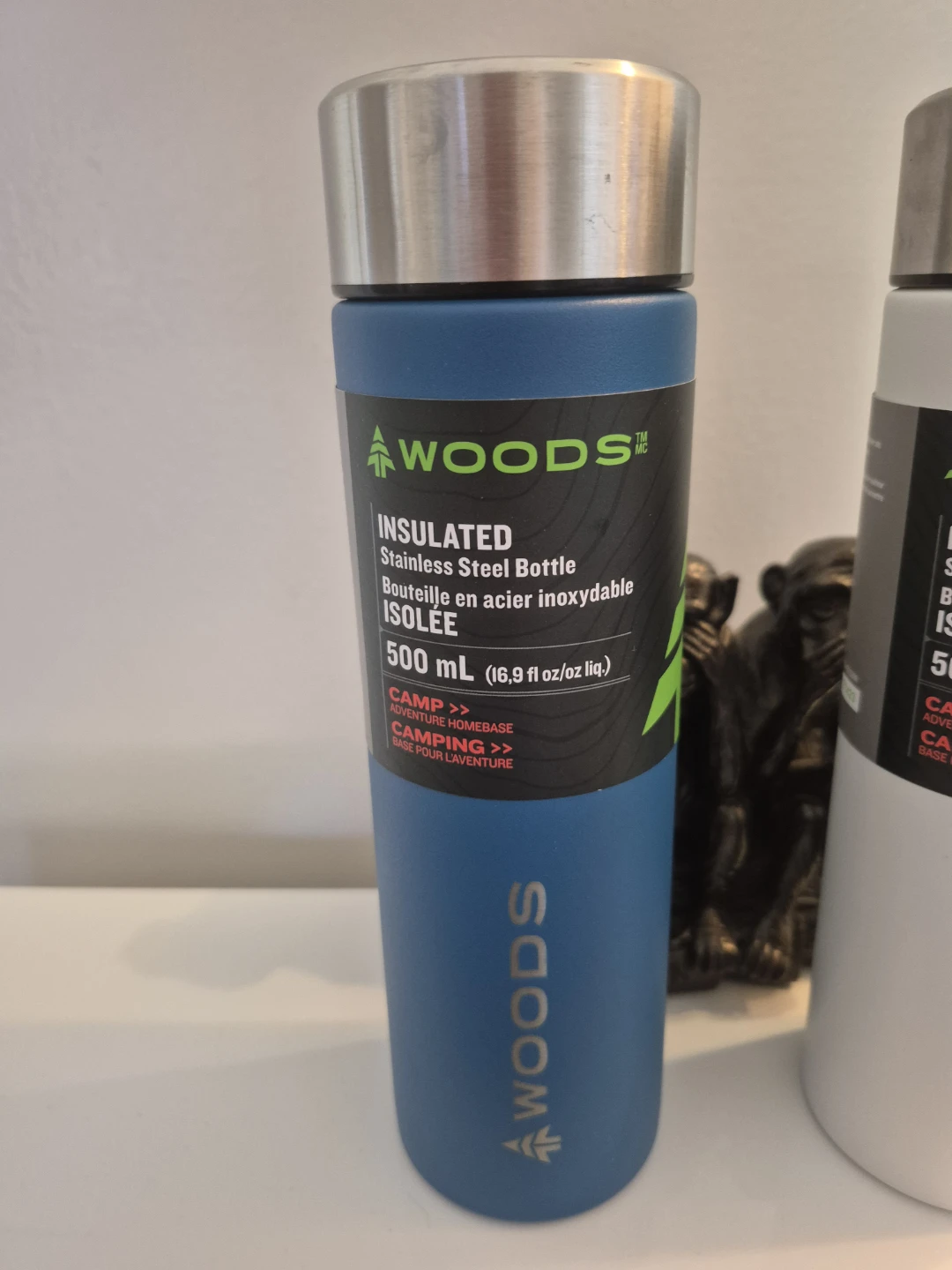 Woods Insulated Stainless Steel Water Bottle - 500ml - photo 3