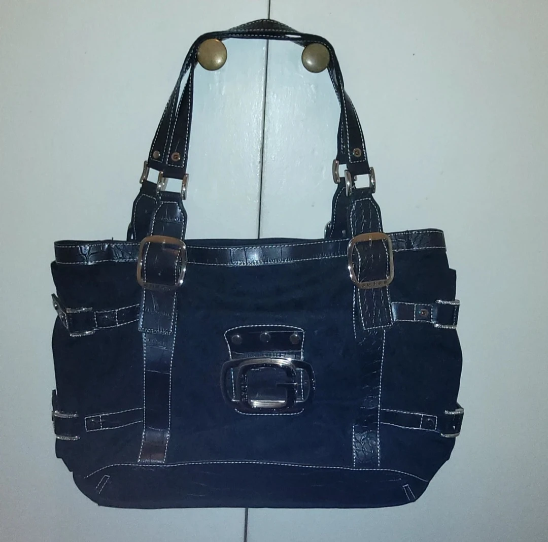 New w/ TagsGuess Black Monogram Tote Bag