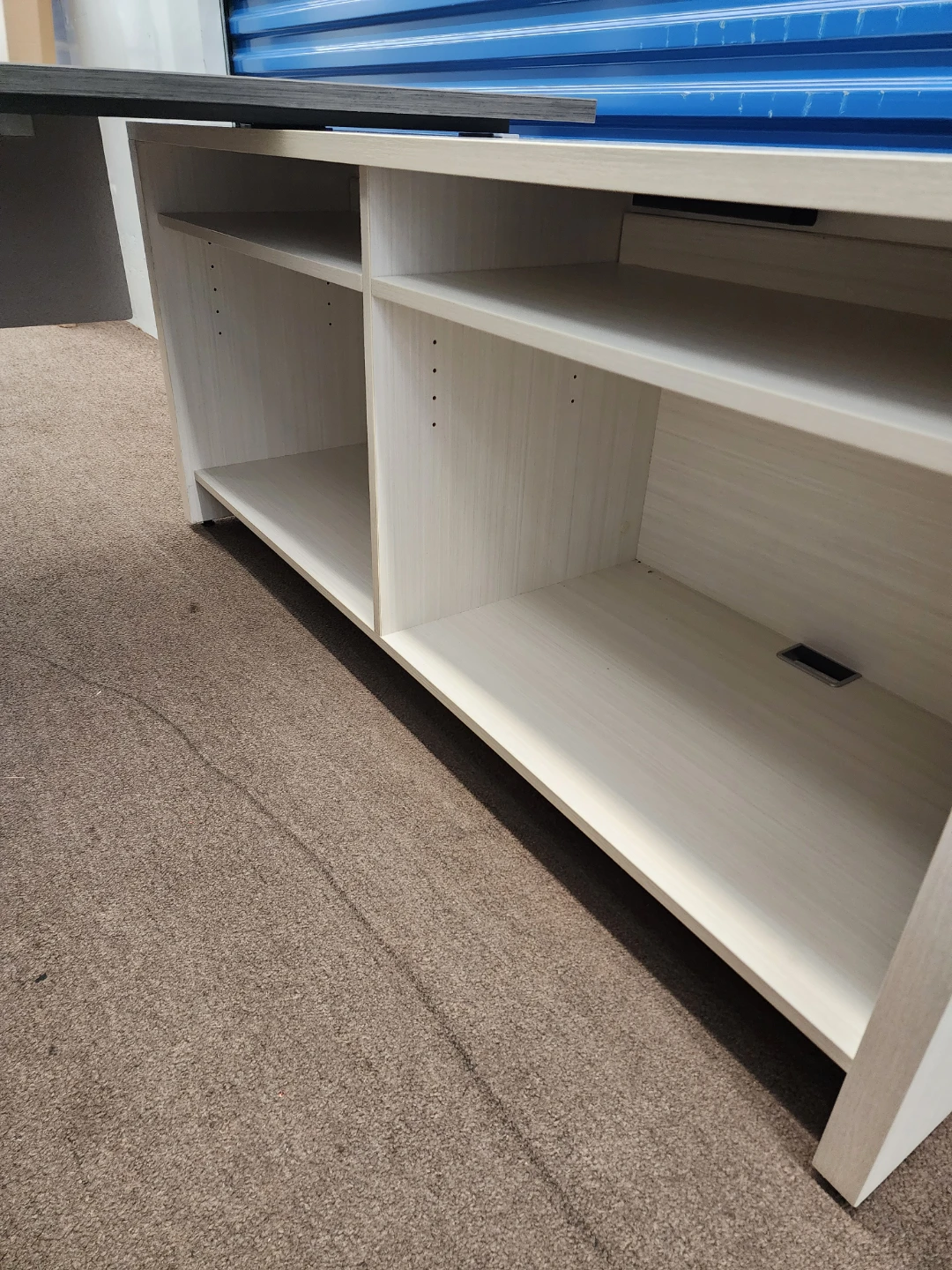 L-shaped office desk with storage - photo 3