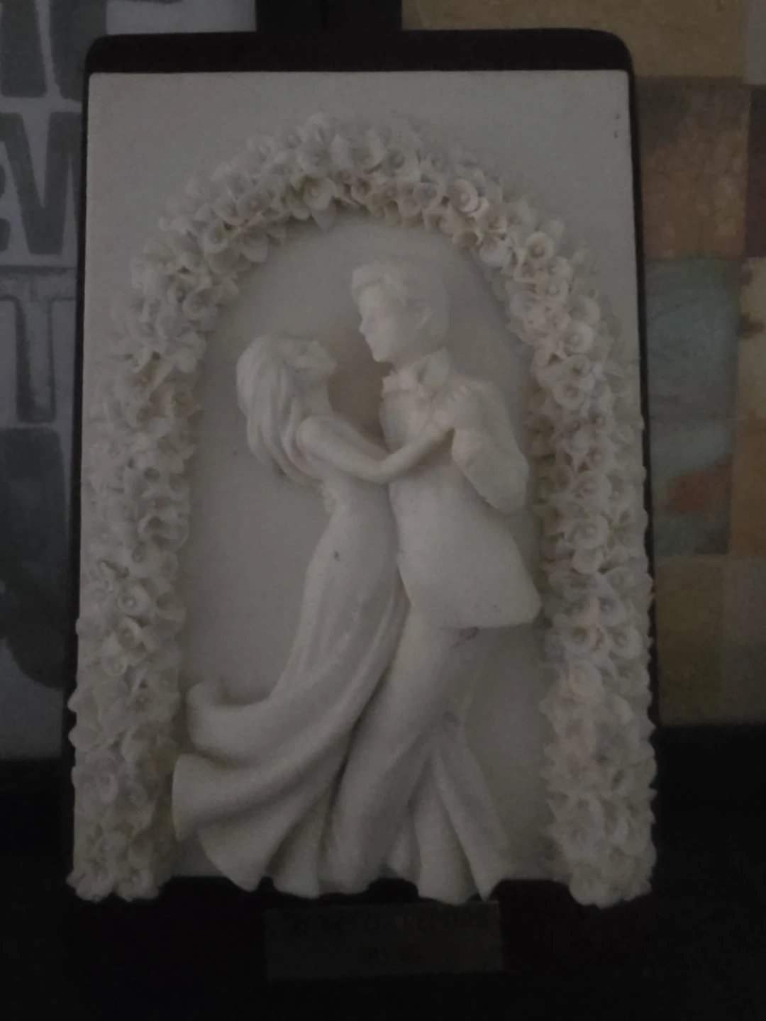 Wedding Couple Decorative Plaque
