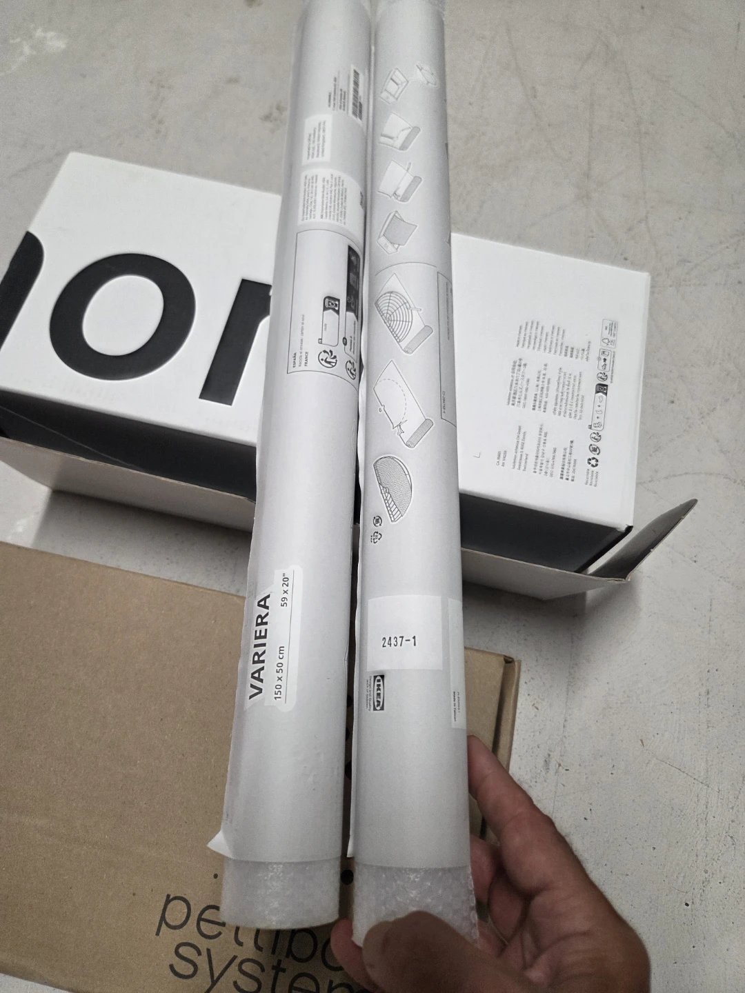 IKEA Variera 2x Shelf Liners (150 x 50 cm)
