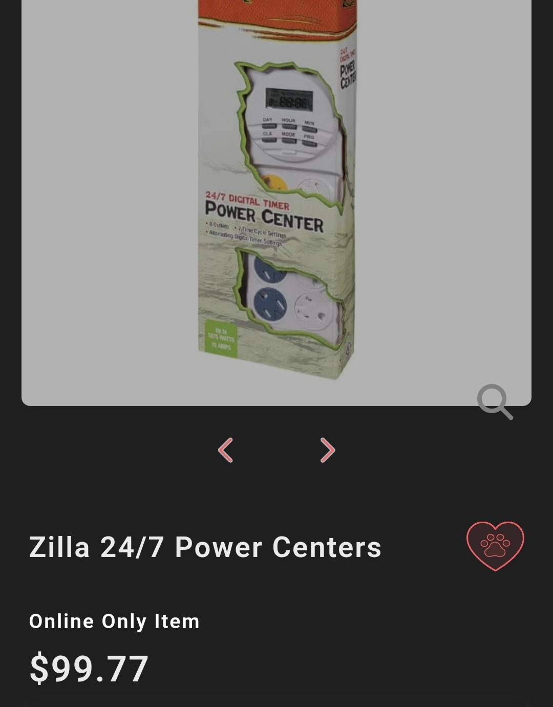 Zilla 24/7 Digital Timer Power Center - photo 3