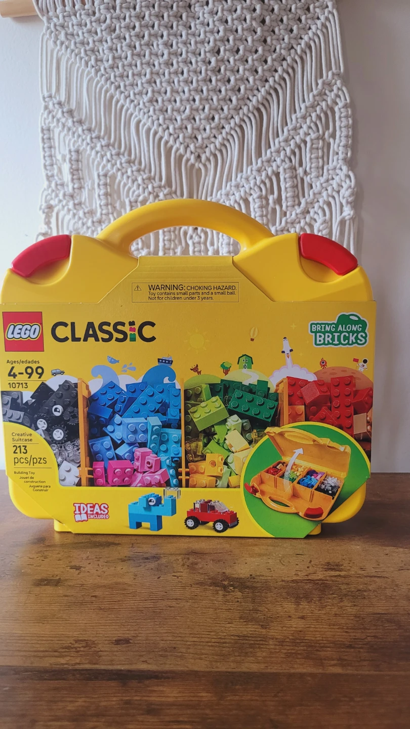 Brand New Sealed LEGO Classic Creative Suitcase – 213 Pieces