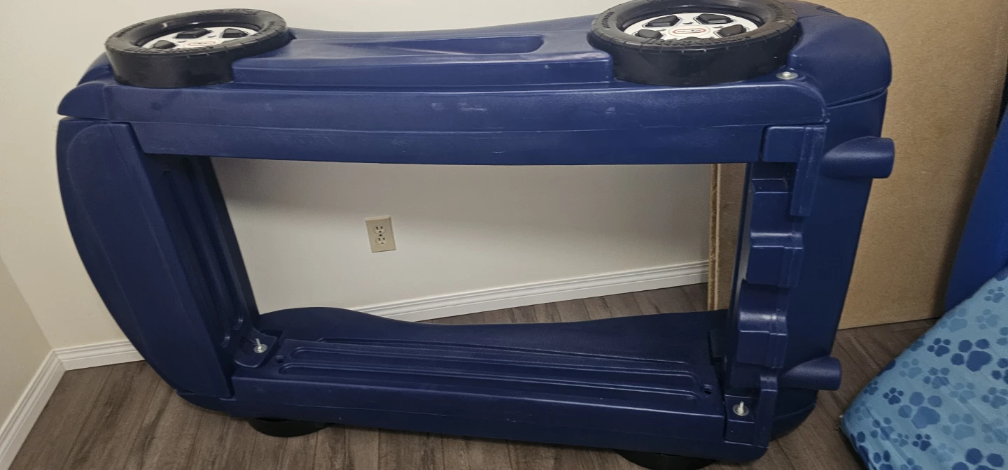 2 Little Tikes Blue Car Bed Frame - photo 4