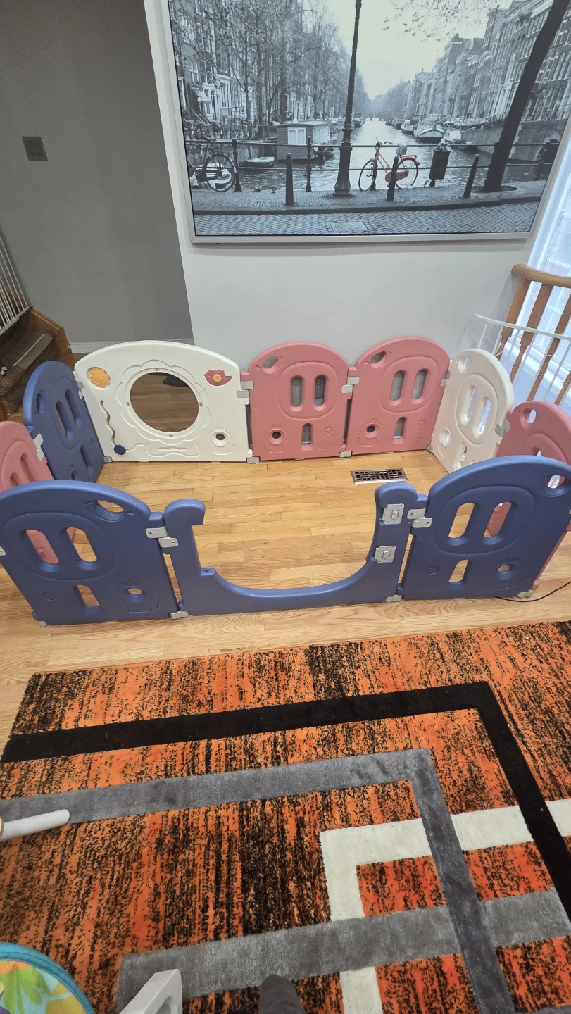 iFam kids Lion Baby Playpen
