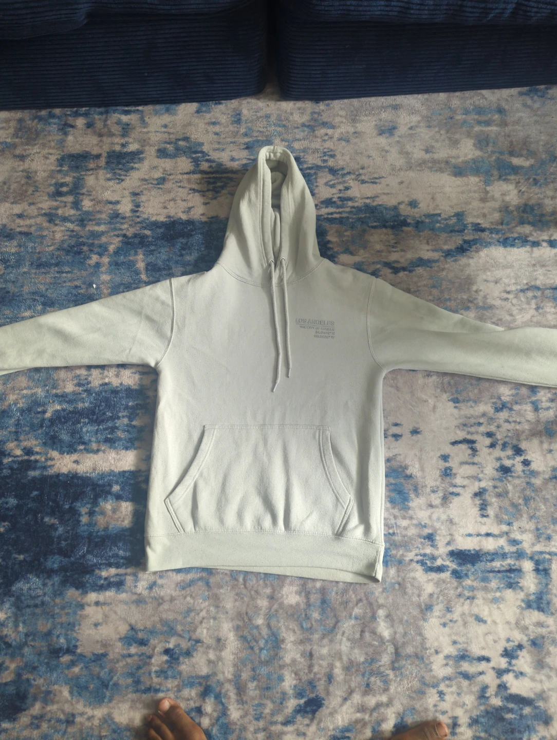 Light Blue "Los Angeles" Hoodie