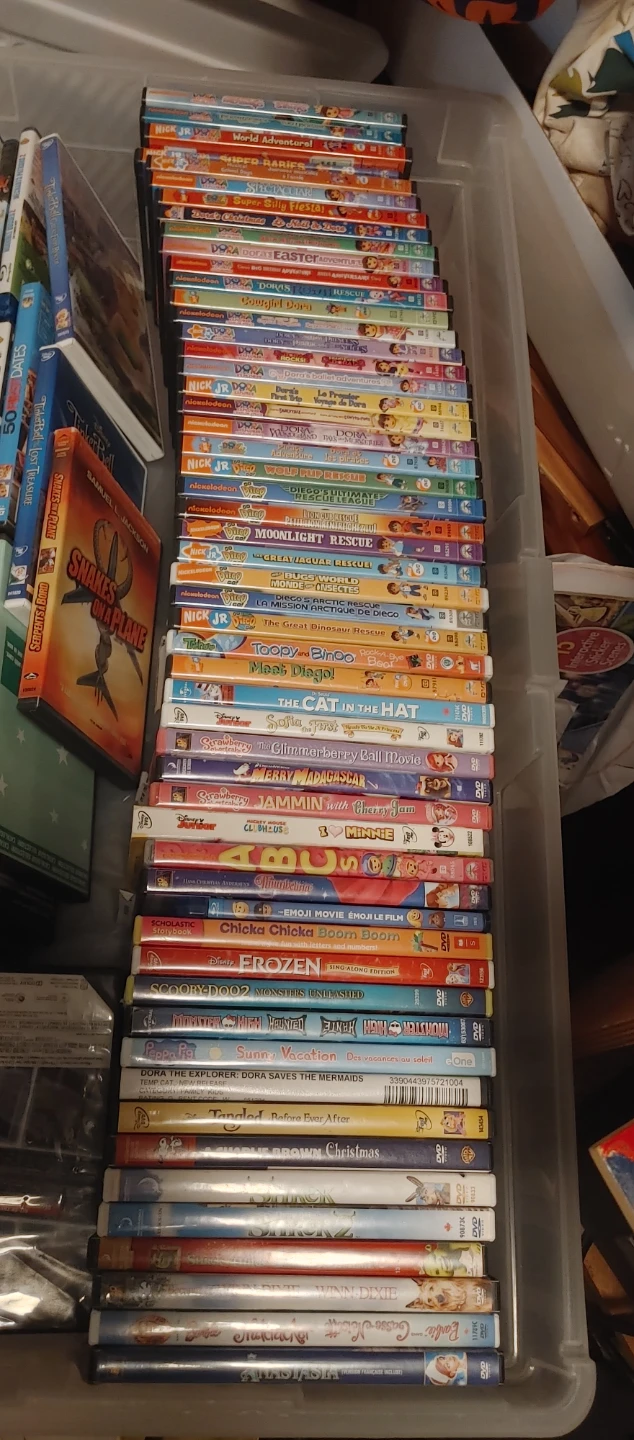Assorted Kids DVDs Collection