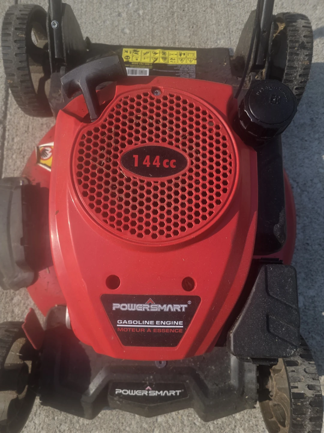 PowerSmart 144cc 21-inch Gas Push Lawn Mower - photo 3