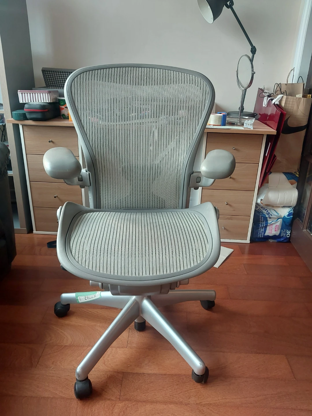 Herman Miller Aeron Ergonomic Office Chair - Graphite, Medium
