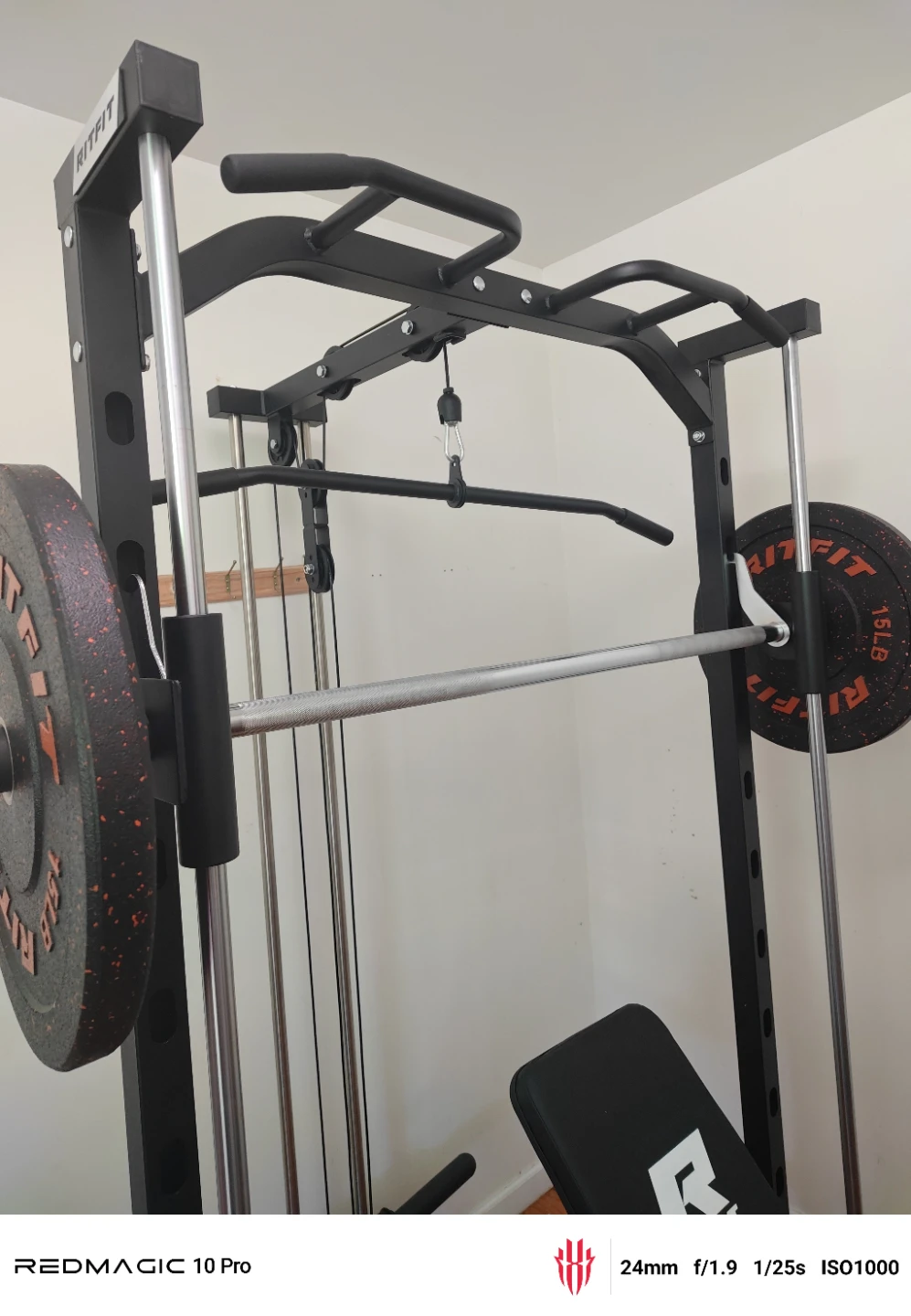 RITFIT Smith Machine with Bench and Weights - photo 2