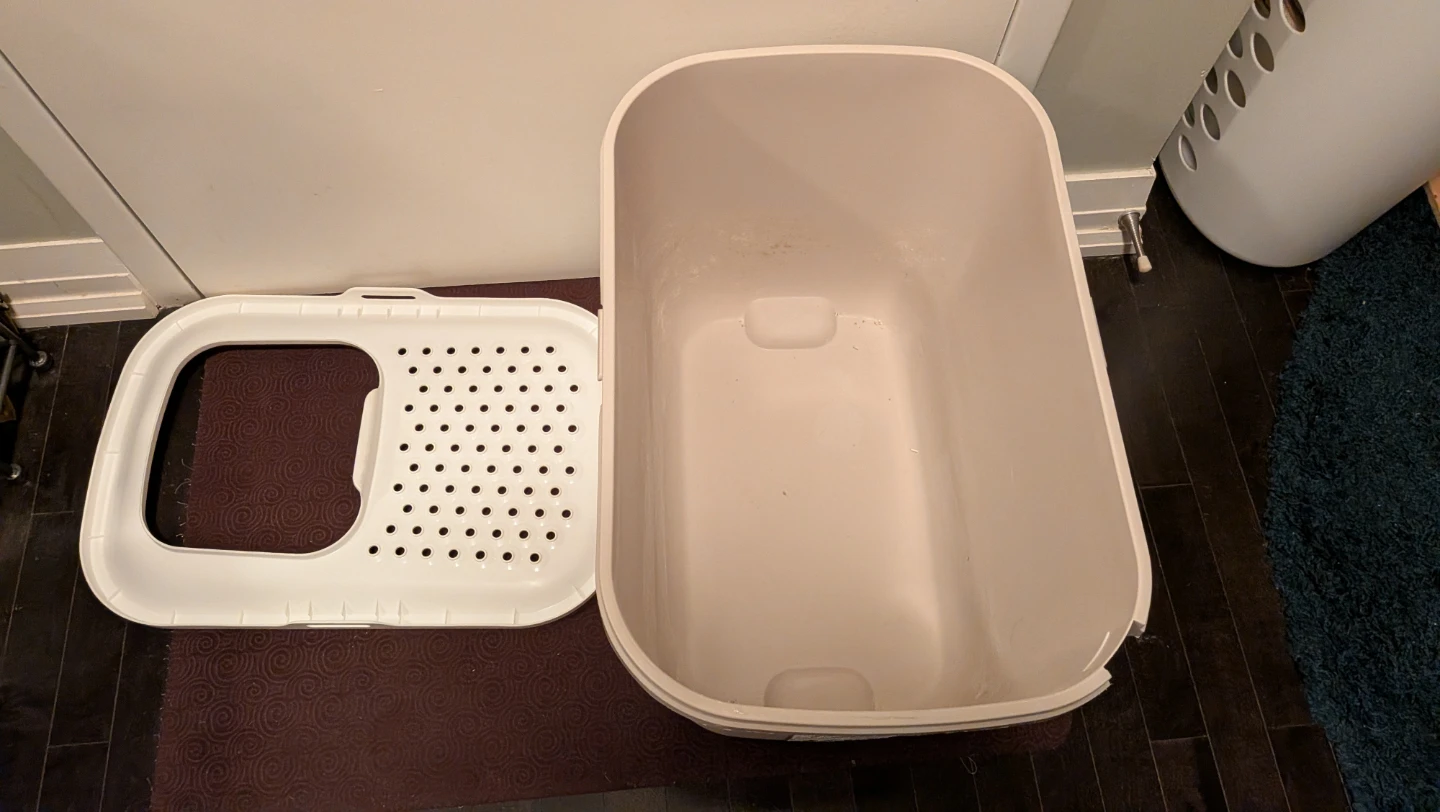 Savic Hop In Top Entry Cat Litter Box - photo 3
