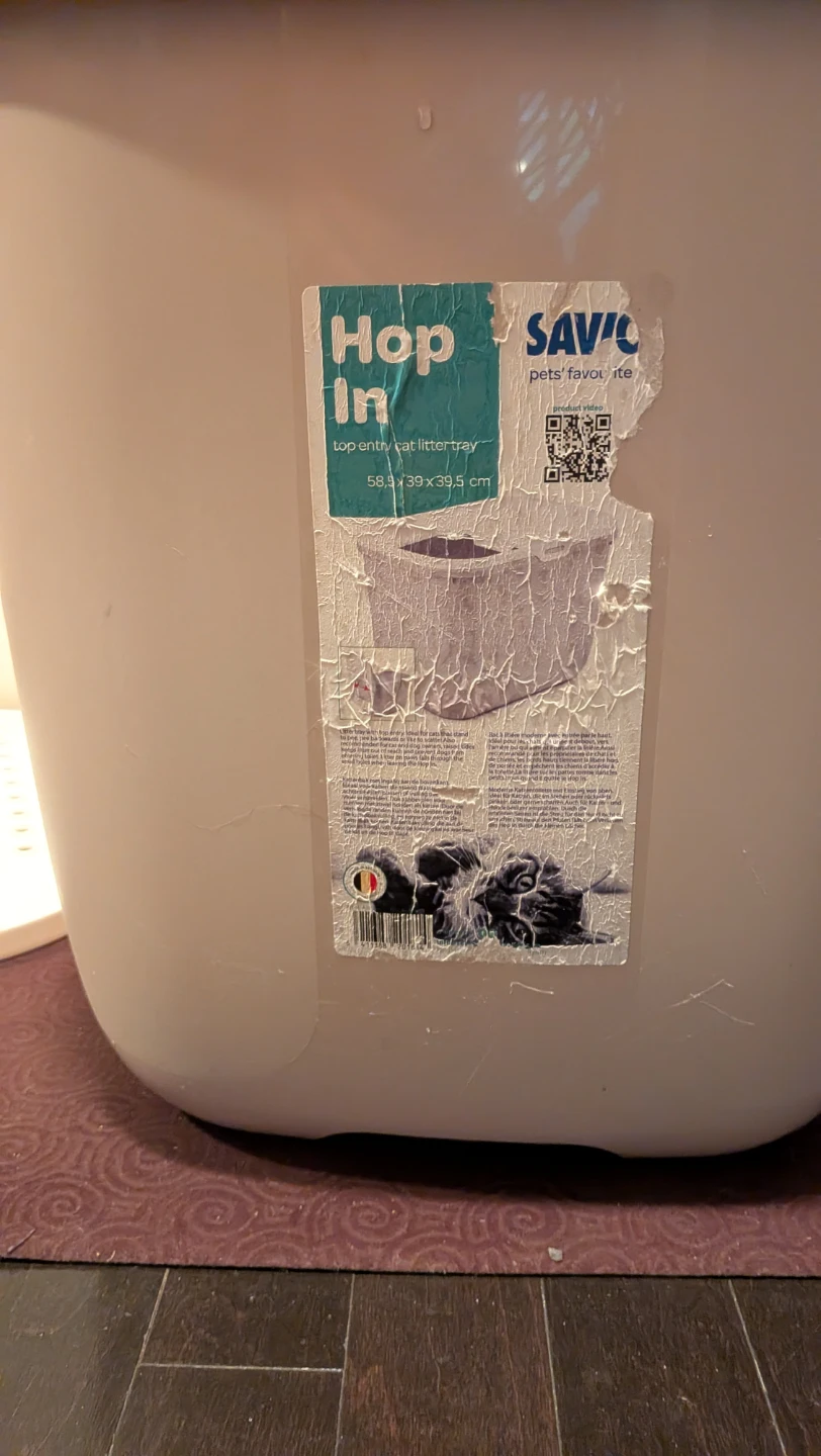 Savic Hop In Top Entry Cat Litter Box - photo 4