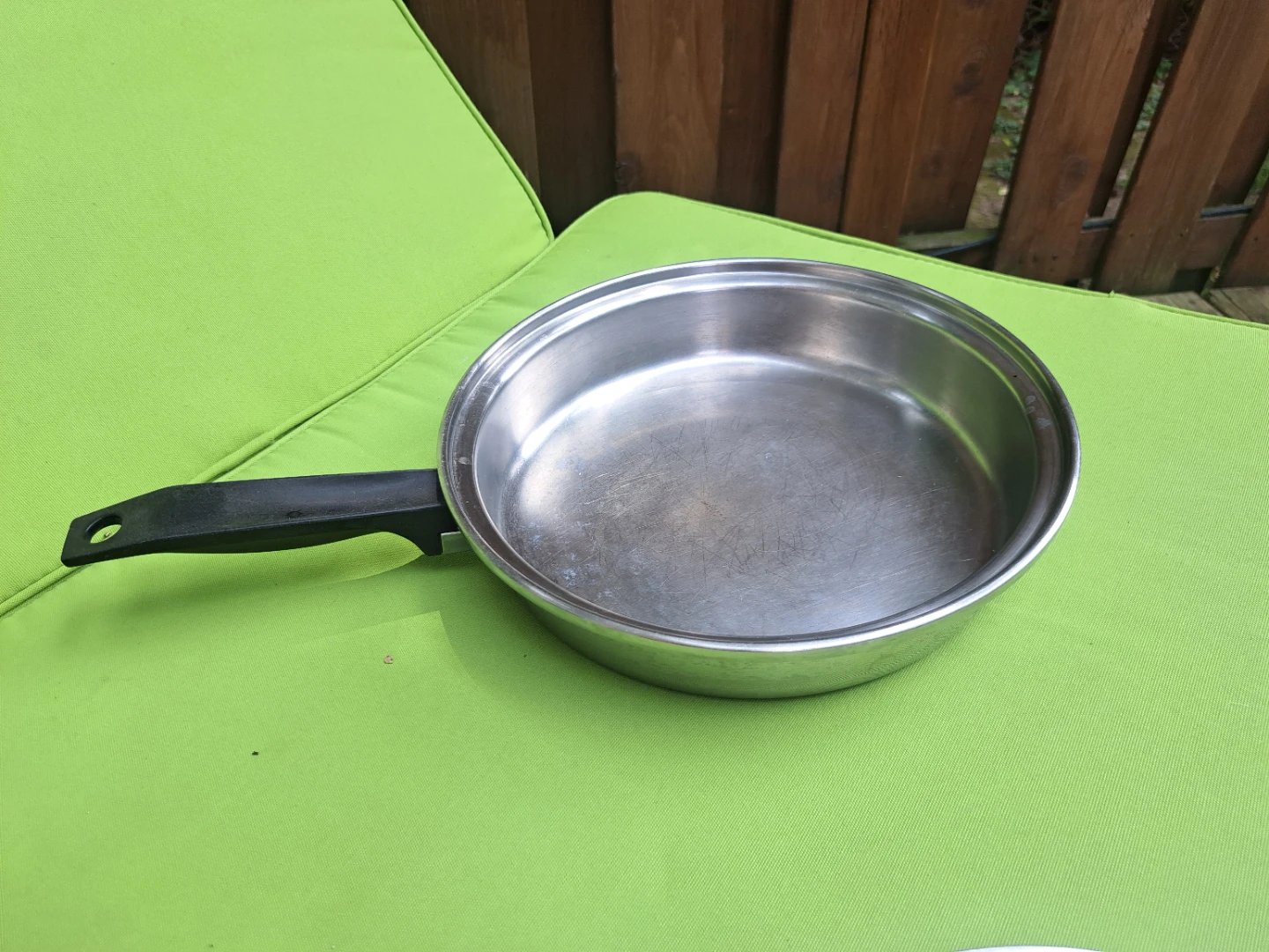 Stainless Steel Frying Pan with Lid