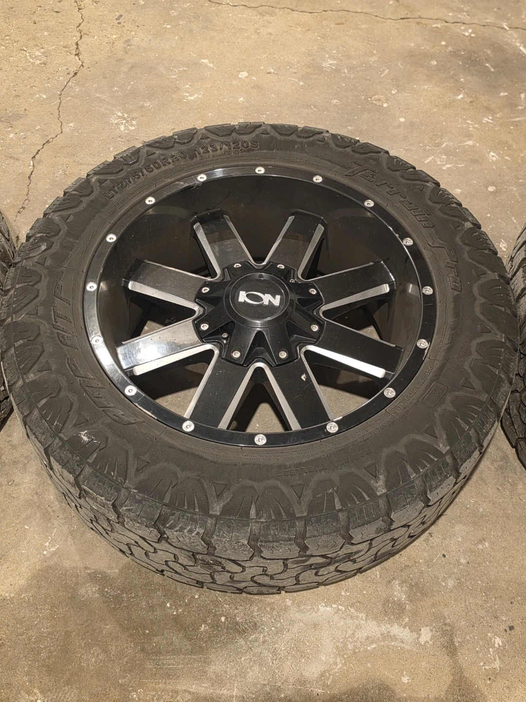 20 inch ION rims wheels 5x139.7 5x150 5x5.5 all terrain - photo 2