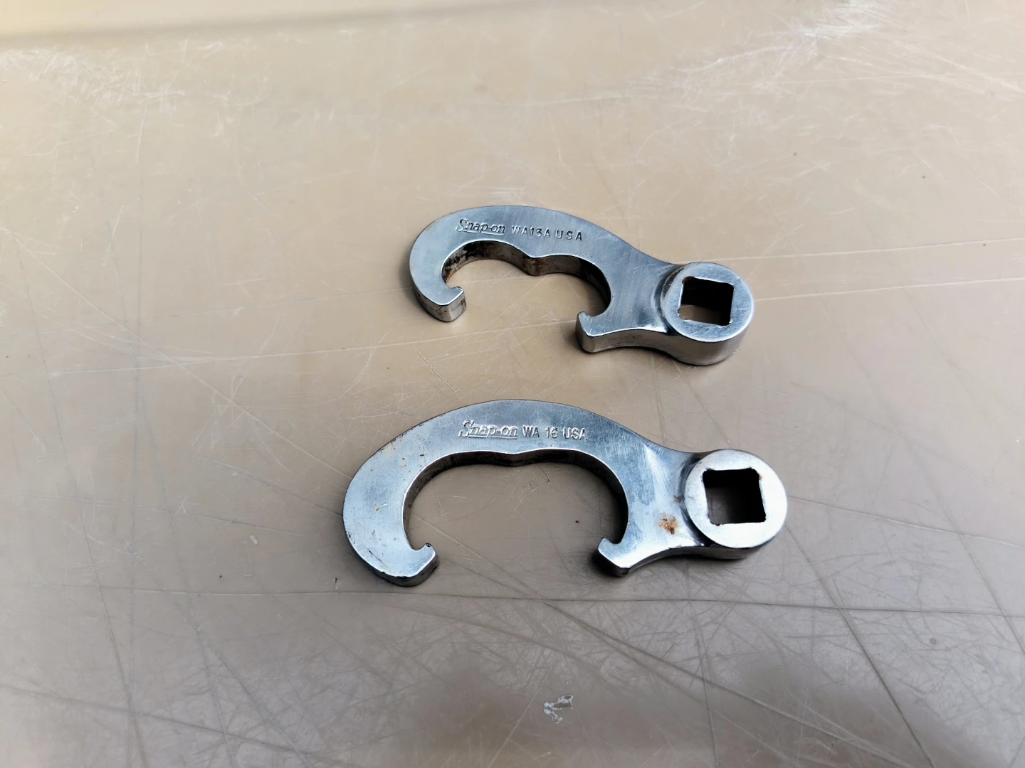 Snap On tie Rod adjustment tool number WA 16 and WA13A