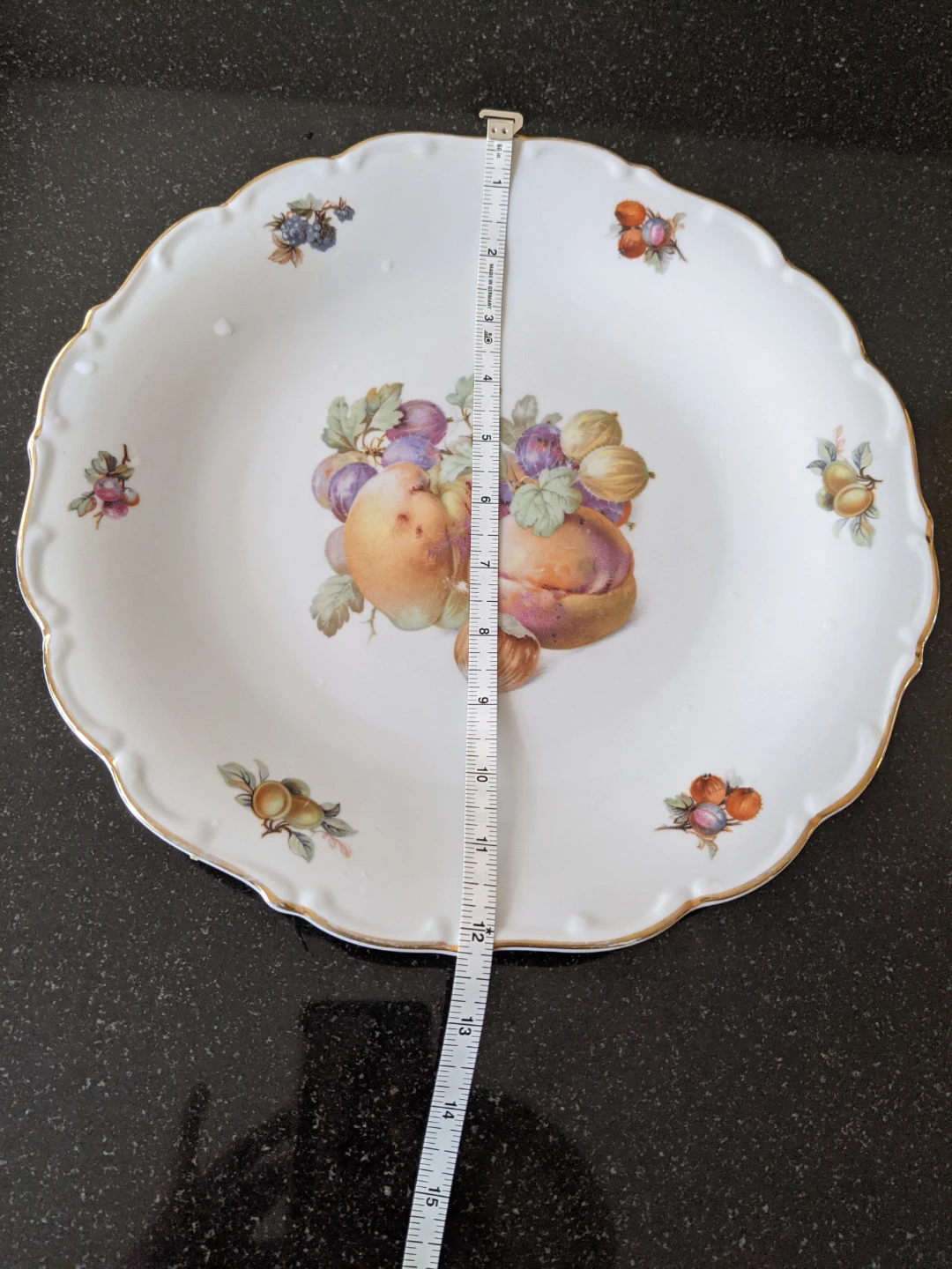 VINTAGE PLATE BAVARIA SHULMAN 12" - photo 2