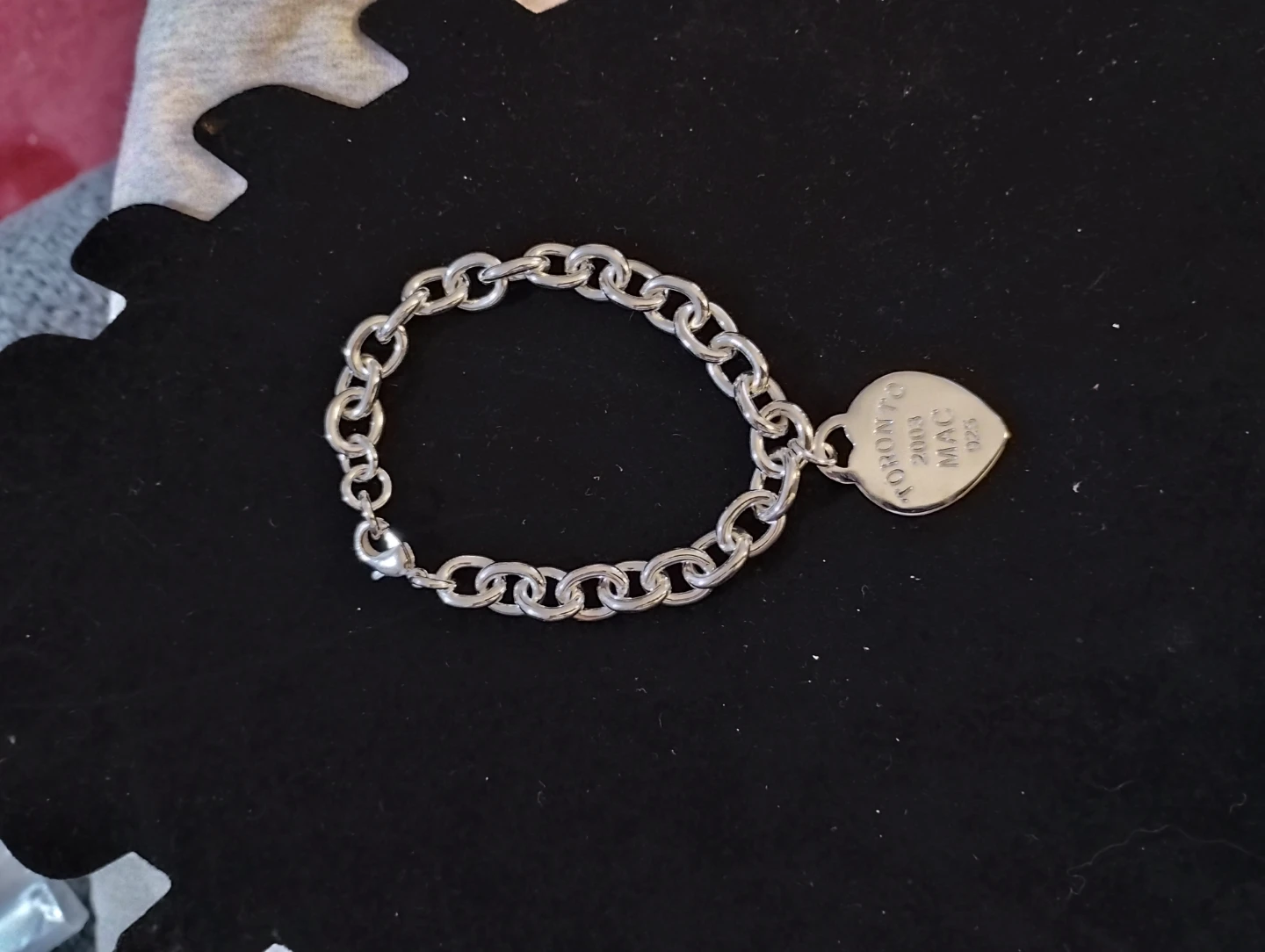 Sterling Silver Heart Bracelet - photo 3