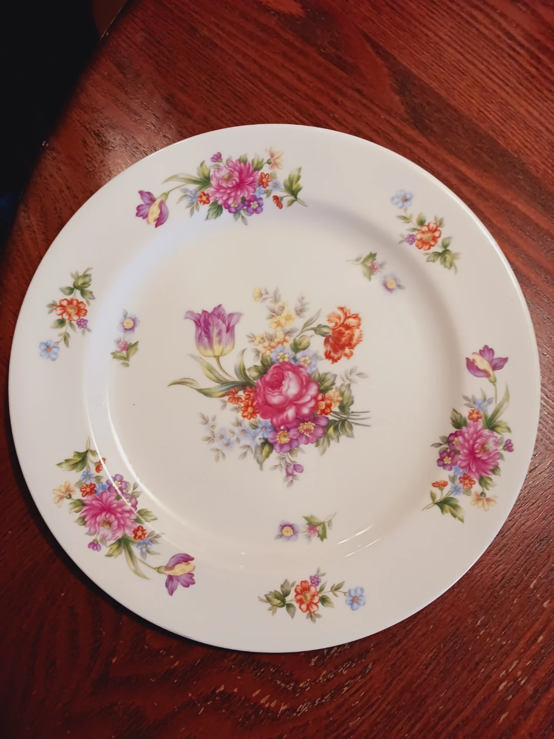 Sango China Occupied Japan Porcelain Floral Plate - photo 2