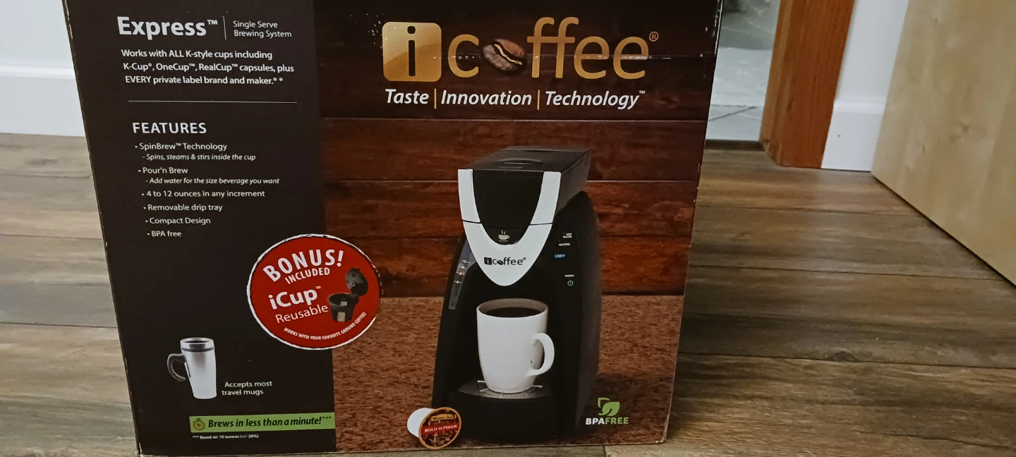 iCoffee Express Single Serve Brewing System