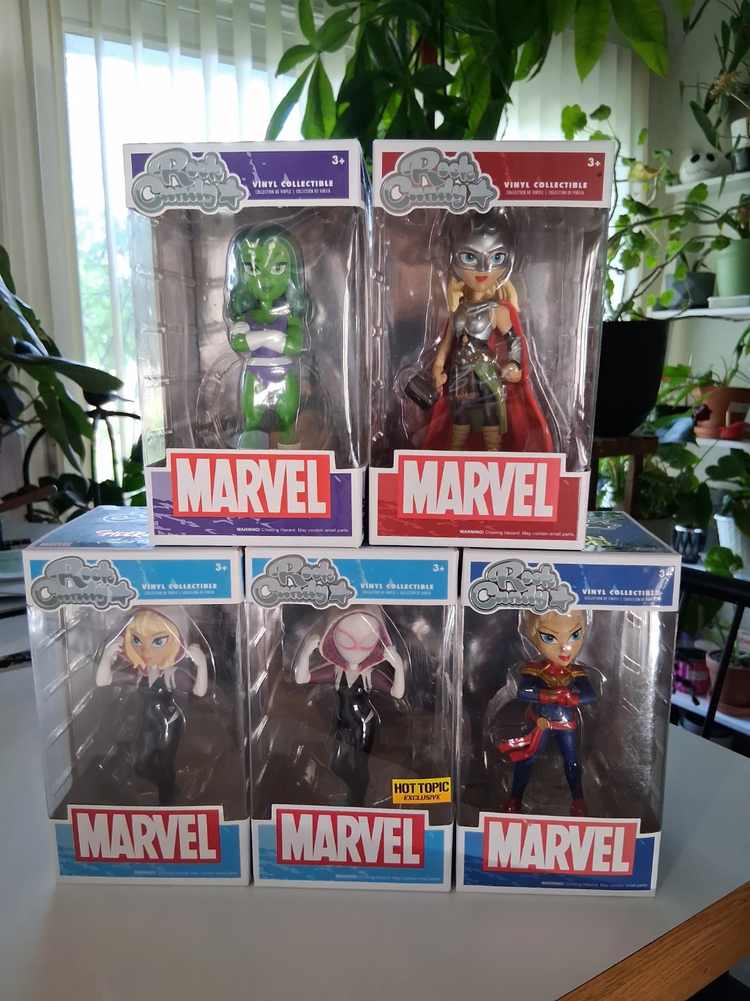 Funko Rock Candy Marvel Vinyl Collectible Figures