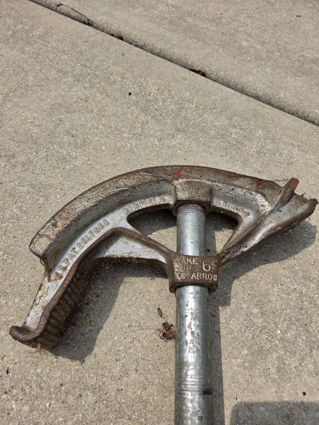 EMT Rigid Conduit Bender - photo 2