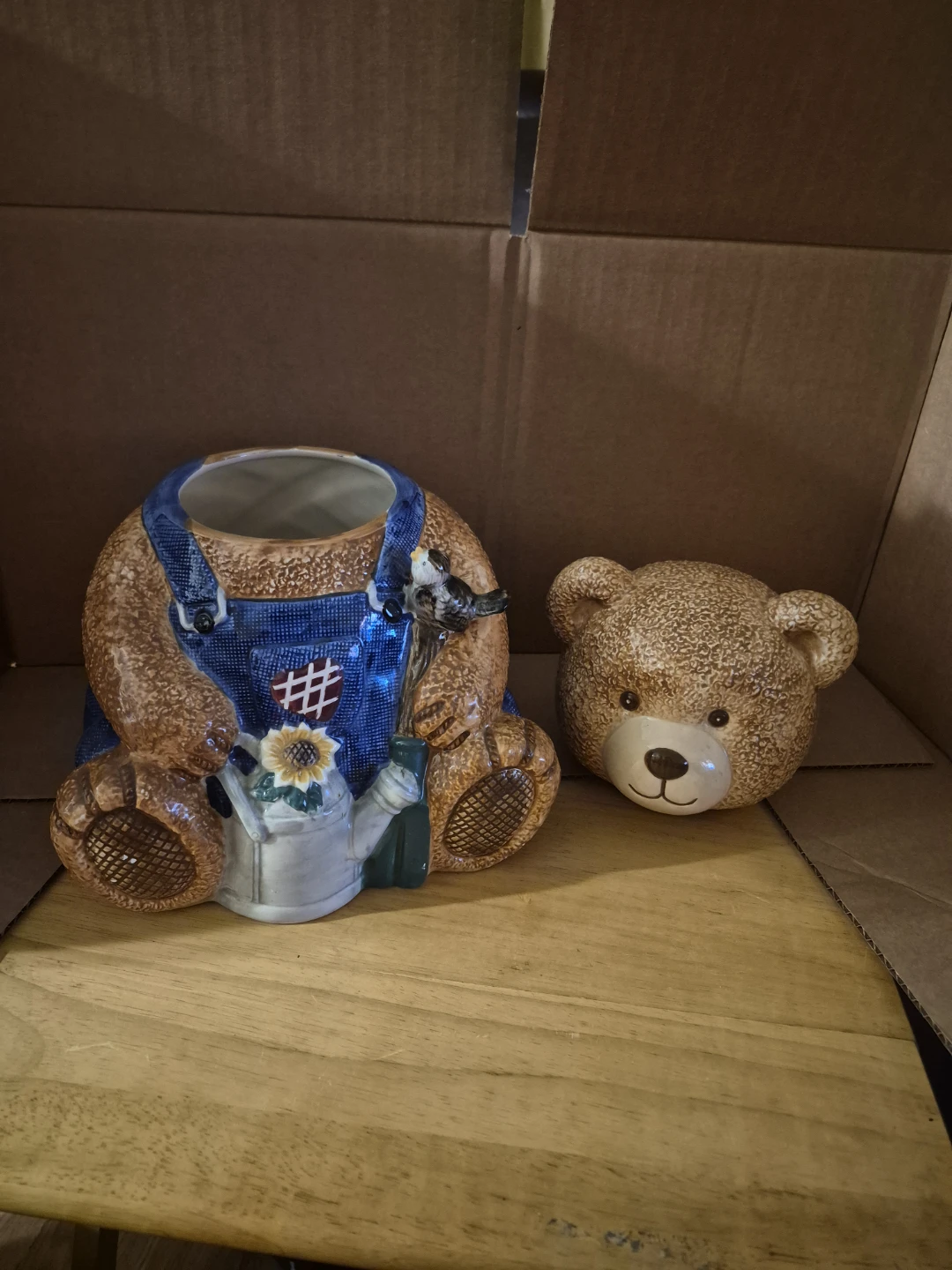 Vintage Studio Nova Teddy Bear Cookie Jar - photo 3