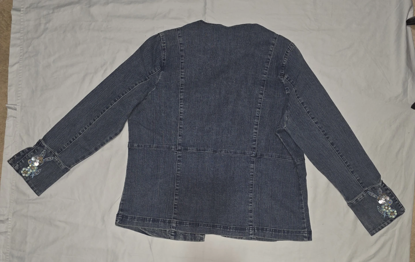 Style & Co. Embellished Denim Jacket - photo 2